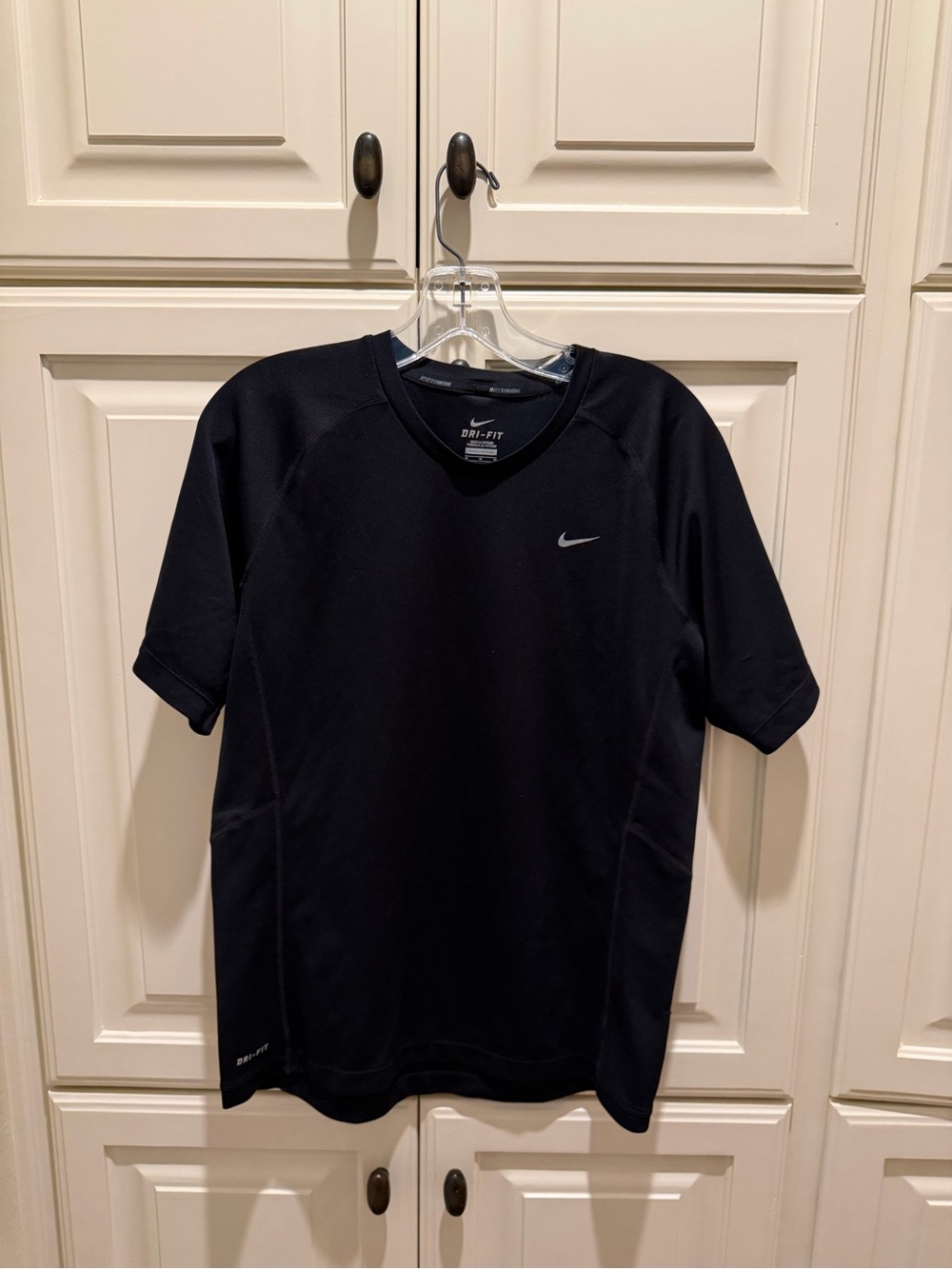 Nike Black Short Sleeve Dri-FIT Athletic Tee